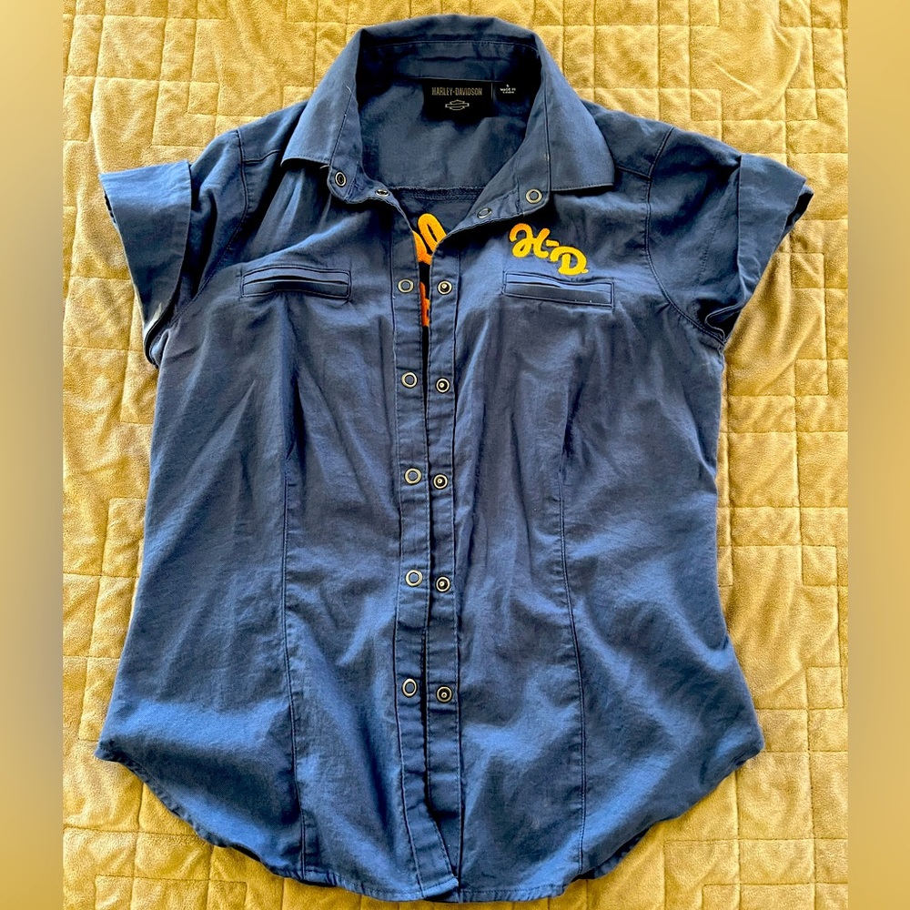 Harley Davidson mechanic women’s shirt